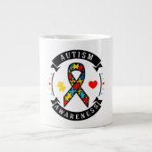 Autisme Jumbo Mug (Devant)