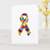 Autisme Kaart (Gele Bloem)