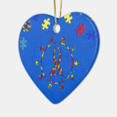 Autisme Keramisch Ornament (Links)