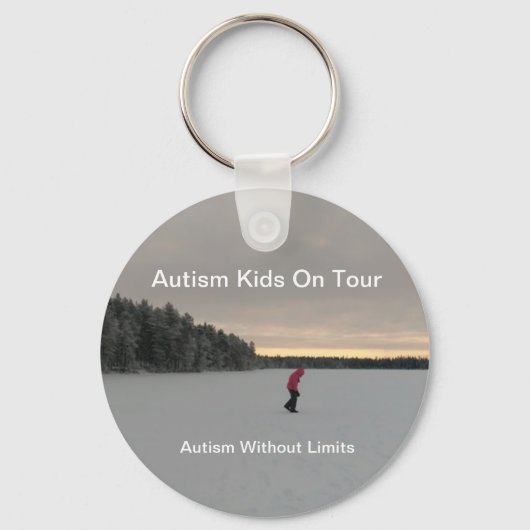 Autisme Kids On Tour Sleutelhanger (Voorkant)