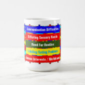 Autisme/Klassieke Mok (Center)