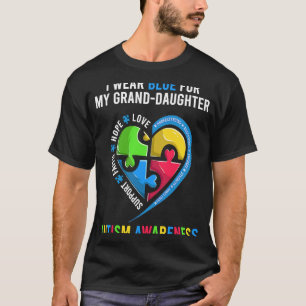 Autisme Kleindochter Opa Oma Autisme Bewust T-shirt