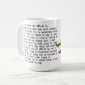 Autisme Koffiemok (Voorkant links)