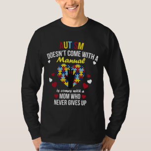 Autisme komt met een handleiding en komt met een M T-shirt