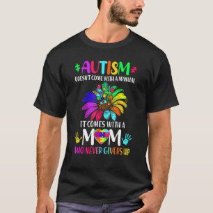 Autisme Komt Niet Met Een Handleiding Puzzelstukke T-shirt