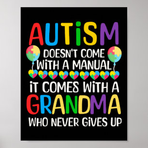 Autisme komt niet met handmatige bewustwording van poster