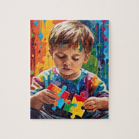 Autisme Legpuzzel (Verticaal)