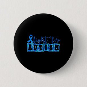 Autisme maand Wereld Autisme Bewustzijnsdag 2025 1 Ronde Button 5,7 Cm