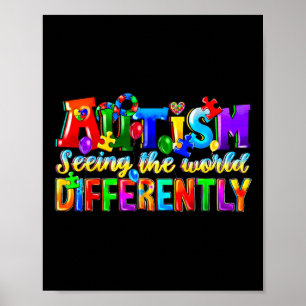 Autisme Maand Wereld Autisme Bewustzijnsdag 2025  Poster