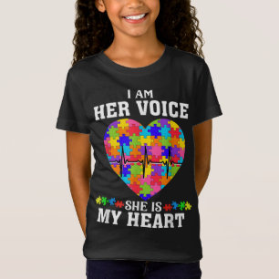Autisme mam Autistic Daughter Teacher Autism Aware T-shirt