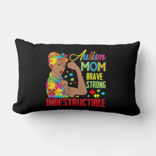 Autisme Mam Onbreekbare T-Shirt Autism Awareness G Kussen