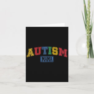 Autisme Mama Autisme Bewustzijn Acceptatie Gift Kaart