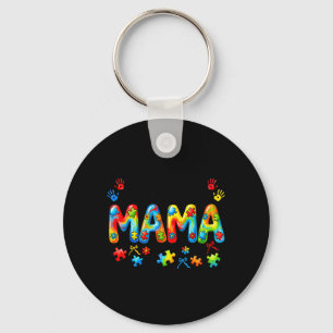 Autisme Mama Autisme Moeder Autisme Bewustzijn Ste Sleutelhanger