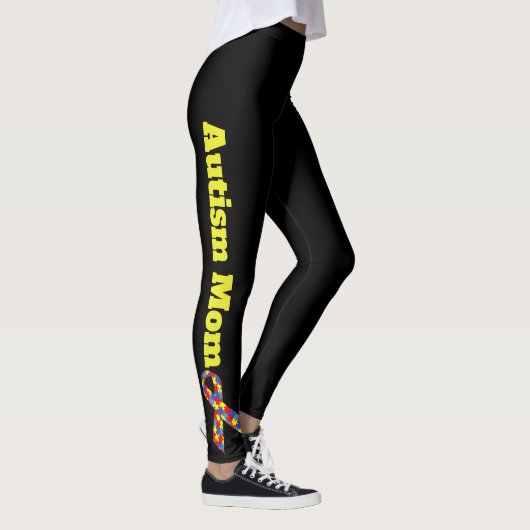 Autisme mama-: Leggings (Rechts)