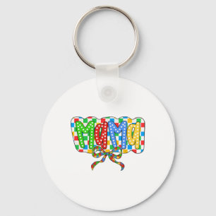 Autisme Mama Mam Coquette Boog Autisme Bewustzijn Sleutelhanger
