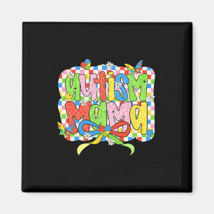 Autisme Mama Moeder Coquette Strik Autisme Bewustz Magneet