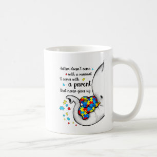 Autisme mama Shirt Vrouwen Autisme Shirten Mam Koffiemok
