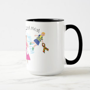 Autisme Maman Ringer Mug
