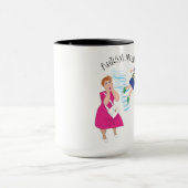 Autisme Maman Ringer Mug (Centre)