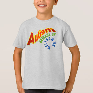Autisme Méfiez-vous des fusions T-shirts basiques 