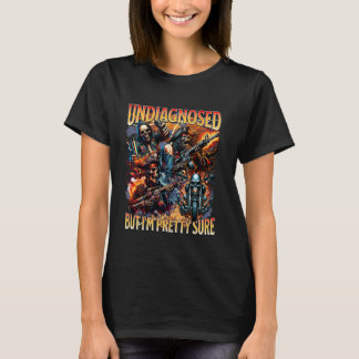 Autisme Meme Niet Gediagnosticeerd Maar Ik Ben Tam T-shirt