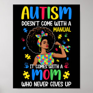 Autisme moeder komt niet met een handleiding het k poster