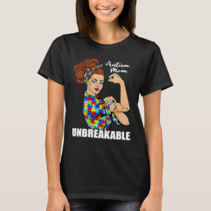 Autisme Moeder Onbreekbaar Rosie De Klinknagel Ste T-shirt