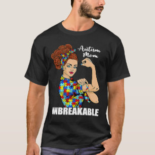 Autisme Moeder Onbreekbaar Rosie De Klinknagelster T-shirt