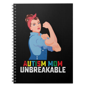 Autisme Moeder Onbreekbaar Trots Autistisch Gezin Notitieboek