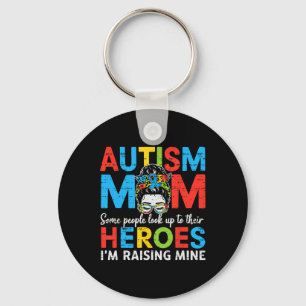 Autisme Moeder Oprecht Held Grappig Autisme Bewust Sleutelhanger