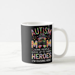 Autisme Moeder Oprecht Held Puzzelstuk Kunst Autis Koffiemok