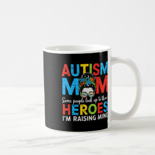 Autisme Moeder Opvoedende Held Grappig Autisme Bew Koffiemok