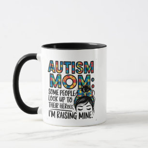 Autisme moeder Sommige mensen kijken op naar hun h Mok