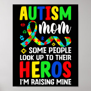 Autisme moeder Sommige mensen kijken op tegen held Poster