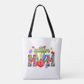 Autisme Moeder Tote Tas (Achterkant)