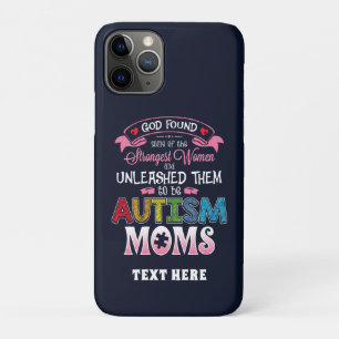 Autisme Moms Sterkste vrouweninspiratie iPhone 11 Pro Hoesje