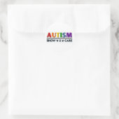 Autisme montrer autocollant de soin (Sac)