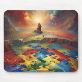 Autisme Mousepad Muismat (Voorkant)