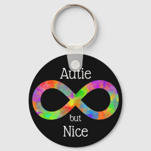 Autisme/Neurodiversity/Punny Sleutelhanger