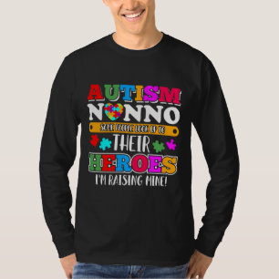 Autisme Nonno Mensen kijken hun helden op autisme T-shirt
