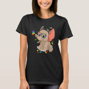 Autisme Olifant Bril Bewustzijn Moeder Kinderen Au T-shirt