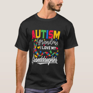 Autisme Oma Ik Hou Van Mijn Kleinzoon Autisme Bewu T-shirt