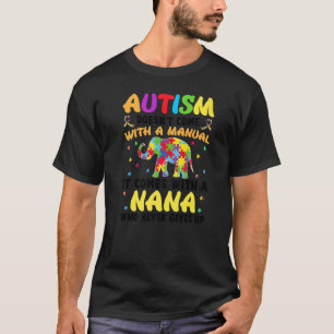 Autisme Oma Komt Niet Met Een Handleiding Vrouwen T-shirt
