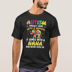 Autisme Oma Komt Niet Met Een Handleiding Vrouwen T-shirt
