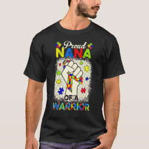 Autisme Oma Van Autisme Bewustzijn Krijger Steun A T-shirt