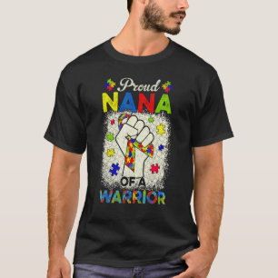 Autisme Oma Van Autisme Bewustzijn Krijger Steun A T-shirt