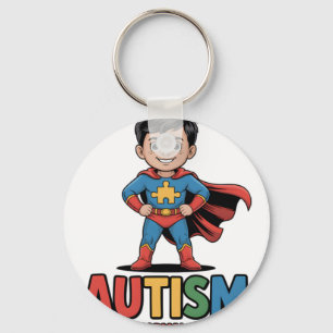 Autisme Omdat Normaal Saai Is Superheld Kind Auti Sleutelhanger