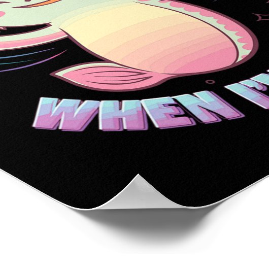 Autisme ondersteuning stimuleren Axolotl Ik krijg Poster (Hoek)