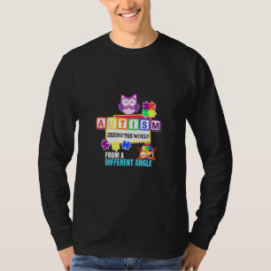Autisme ondersteunt Puzzle Piece Austim Awareness T-shirt