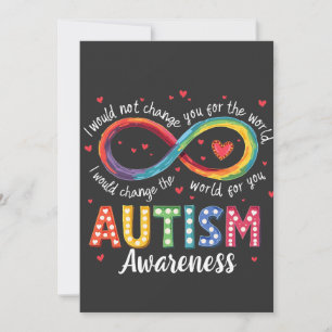 Autisme Oneindigheidssymbool Autisme Bewustzijn Ma Save The Date